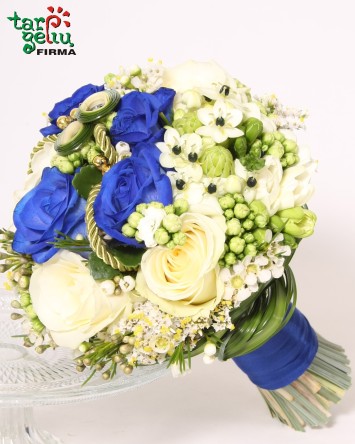 Vestuvinė puokštė MĖLYNA...