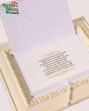 Rėmelis-atvirukas vestuvių proga