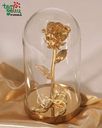 Auksinė rožė po kupolu