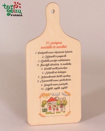 "10 prašymų močiutei ir...