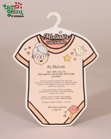 Močiutės/senelio priesaika (spalvota)