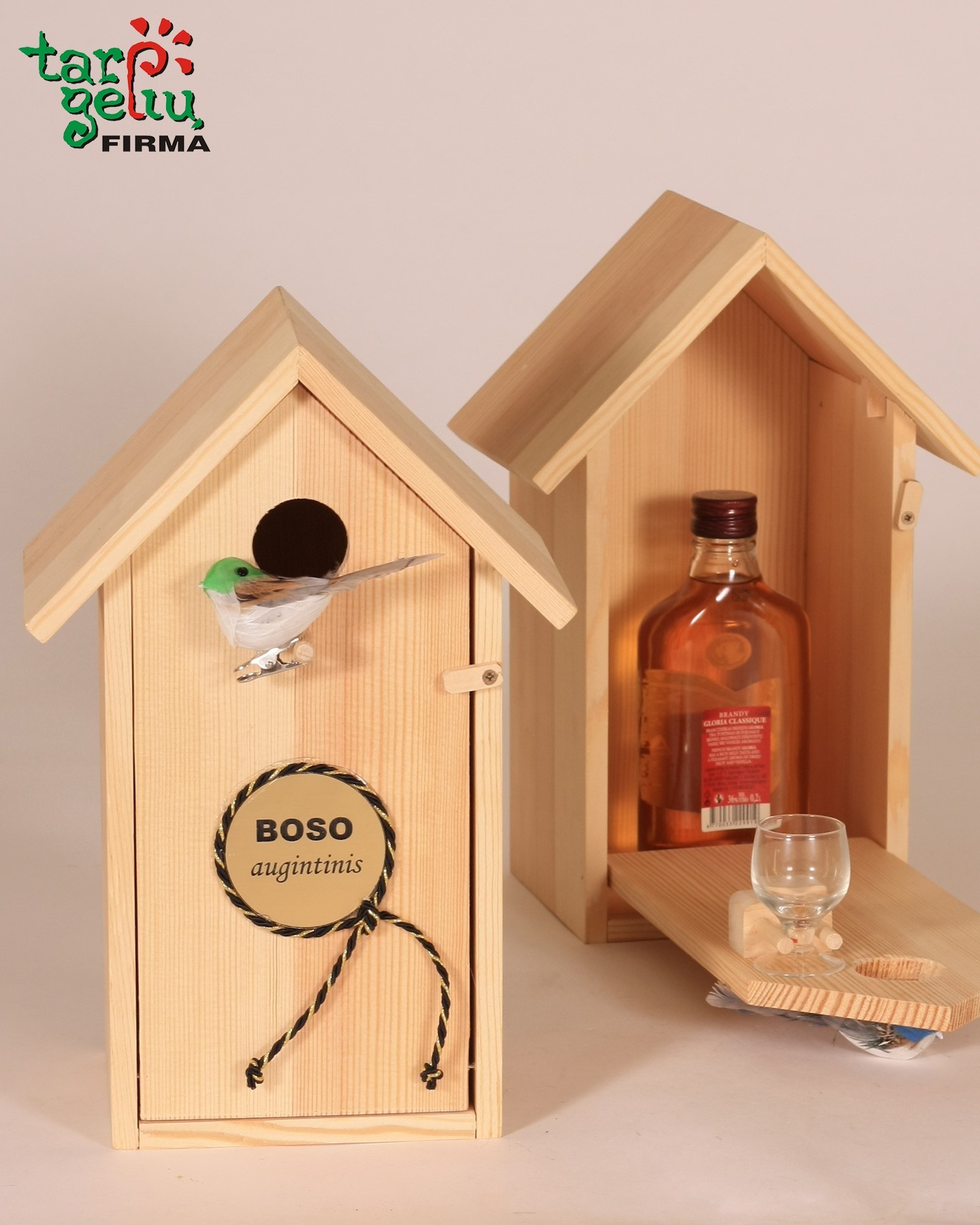 Inkilas-butelio laikiklis "Boso augintinis"