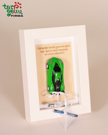 Pinigų rėmelis "Važiuokite...