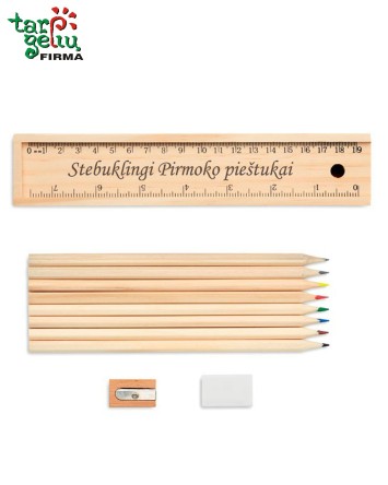 "Stebuklingi pirmoko pieštukai"