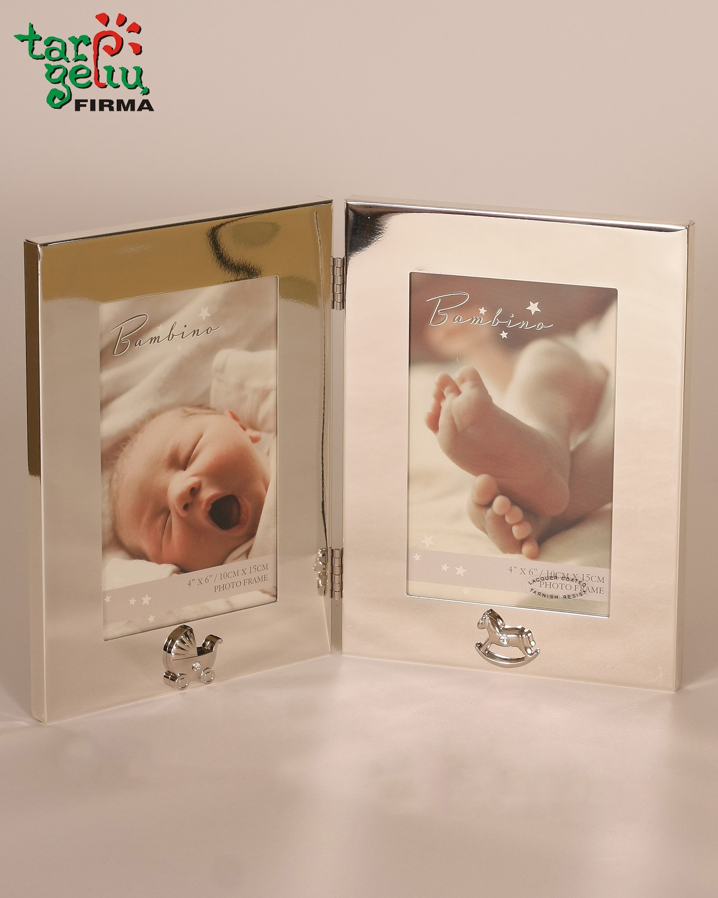 Vaikiškas rėmelis 2 nuotraukoms