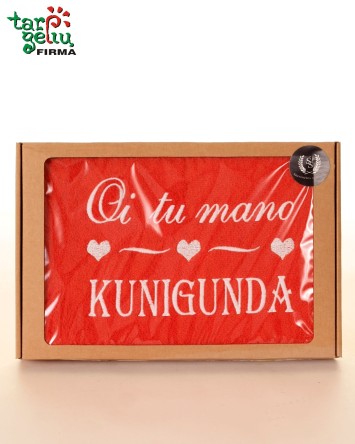 Rankšluostis "Oi tu mano...