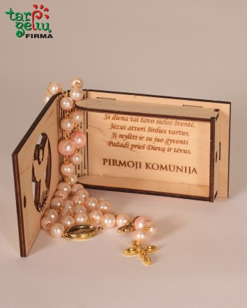 Rožančius su dėžute...