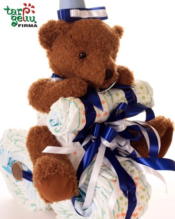 Dviratis iš sauskelnių "Mažasis baikeris"