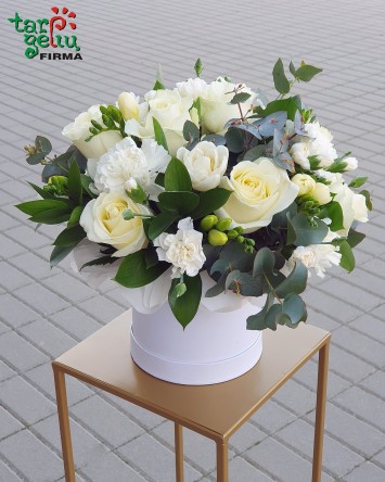 Gėlių dėžutė vestuvinio...