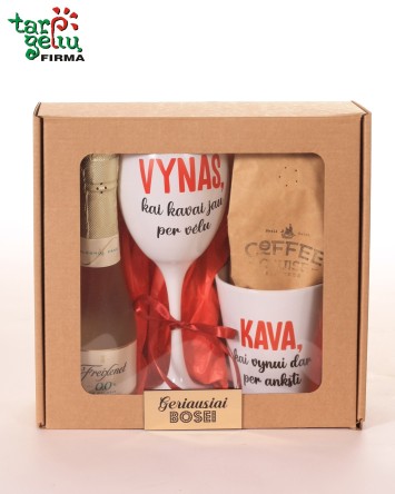 Geriausiai bosei vynas ir kava