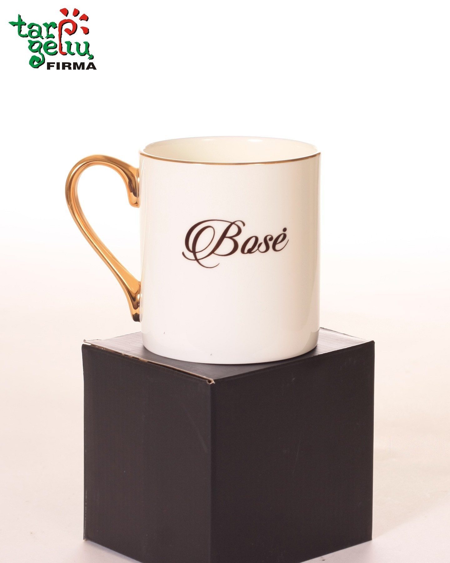 Porcelianinis puodelis „Bosė"