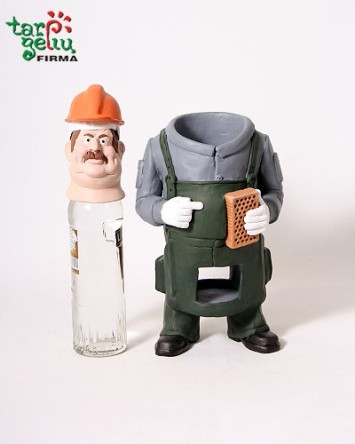 Laikiklis buteliui "Statybininkas"