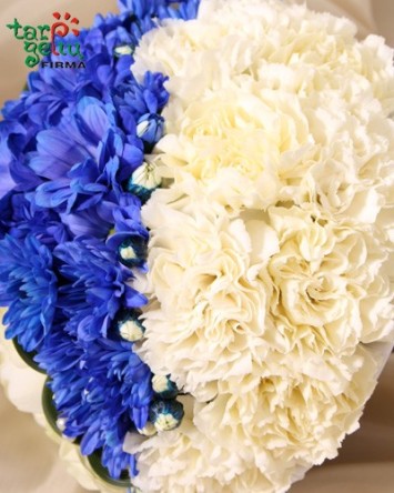 Vestuvinė puokštė MĖLYNA BANGA