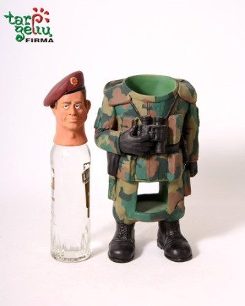 Butelio laikiklis "Karys"