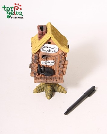 Taupyklė "Namelis ant vištos kojelės"